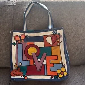Brighton | Bags | Brighton Red And Pink Artistic Power Of  display picture 1